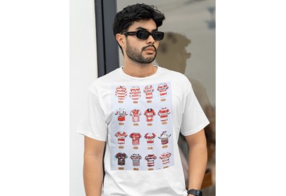 Wigan Warriors Rugby League Retro Art Shirts T-Shirt